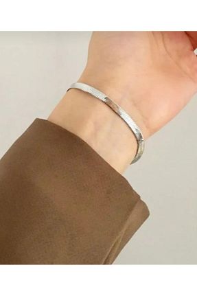 دستبند استیل (فولاد) زنانه استیل ضد زنگ stainles steel - کد 833463027
