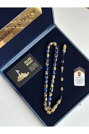 تسبیح سرمه ای کهربا Kehribarstore - کد 772025212