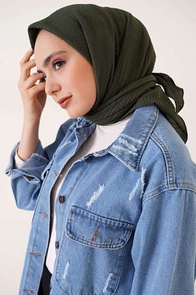 شال خاکی زنانه جاز Şalland - کد 856407943