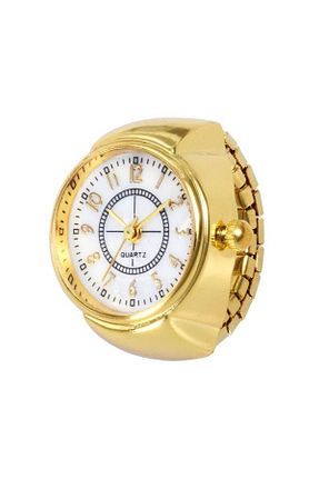 انگشتر جواهر طلائی زنانه آهن QUARTZ - کد 721667715