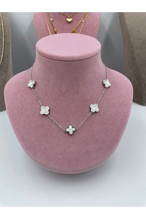 گردنبند استیل ( فولاد ) زنانه استیل (فولاد) Çelik - کد 464943350