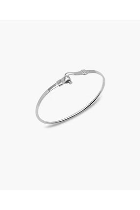 النگو سفید زنانه Silver Self - کد 856439398