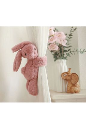 اسباب بازی مخملی صورتی بچه گانه 25 cm Littleandmoreofficial - کد 844001966