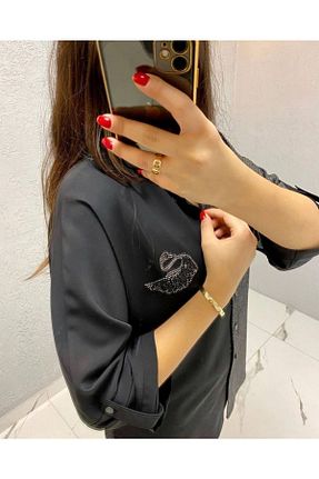 پیراهن مشکی زنانه اورسایز CELT - کد 376395601