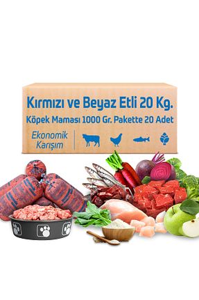  Yetişkin (1 - 7 سال) Çiğmamam Doğal Kedi ve Köpek Maması - کد 802151219
