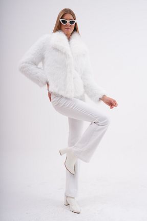 کت سفید زنانه Straight NAVY - کد 465469391