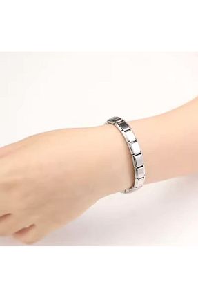دستبند استیل (فولاد) زنانه استیل (فولاد) Wisevelya - کد 856481502