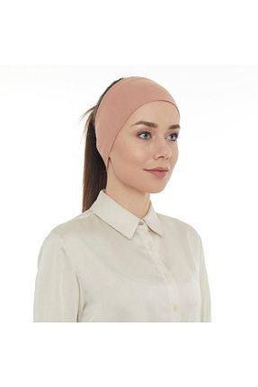 کلاه شنای حجاب بژ زنانه LAVENDER - کد 129548361