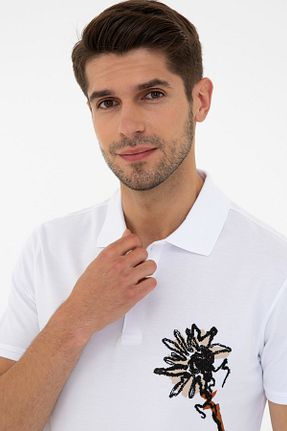 تیشرت سفید مردانه رگولار Pierre Cardin - کد 120886294