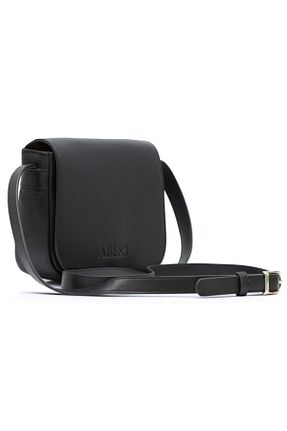 کیف پستچی مشکی زنانه چرم خالص ABESS - کد 129681790