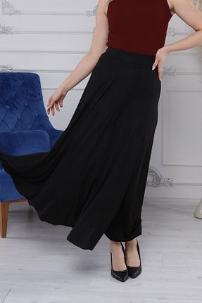 دامن حجاب مشکی زنانه کمر کش دار Gül Moda - کد 130518678
