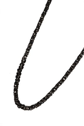 گردنبند استیل ( فولاد ) مشکی مردانه استیل (فولاد) Jorg Zenn - کد 105731028