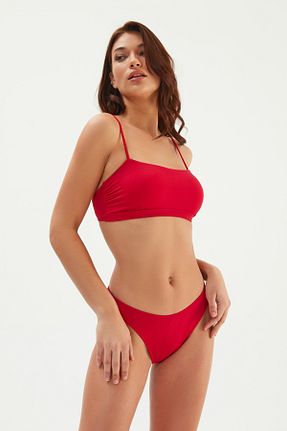 بالاتنه بیکینی قرمز زنانه ساده Eros - کد 856704687