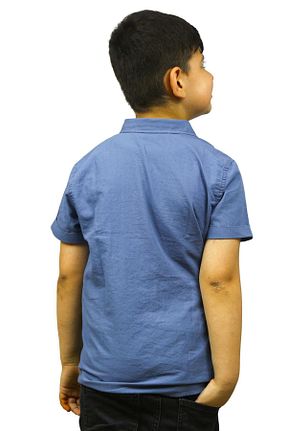 پیراهن سرمه ای بچه گانه رگولار ASG TEKSTİL - کد 759258722