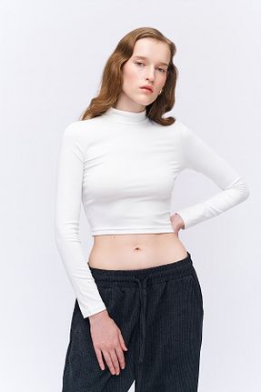 بادی نباتی زنانه یقه ماهیگیر Quzu - کد 849113067