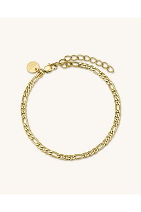 دستبند استیل (فولاد) طلائی زنانه استیل (فولاد) Rosefield - کد 856723181