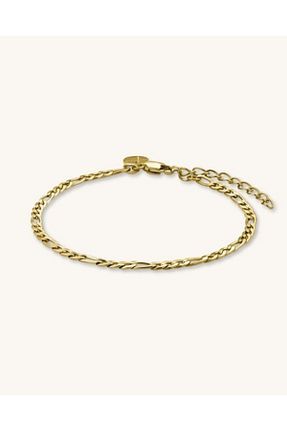 دستبند استیل (فولاد) طلائی زنانه استیل (فولاد) Rosefield - کد 856723181