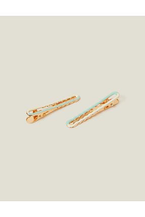گیره سر نارنجی زنانه Accessorize - کد 856722259