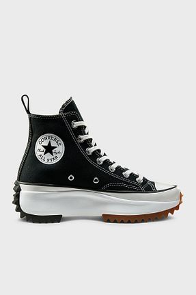 کفش اسنیکر مشکی زنانه بند دار Converse - کد 776897219