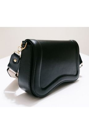 کیف دوشی مشکی زنانه چرم مصنوعی Sino - کد 856487546