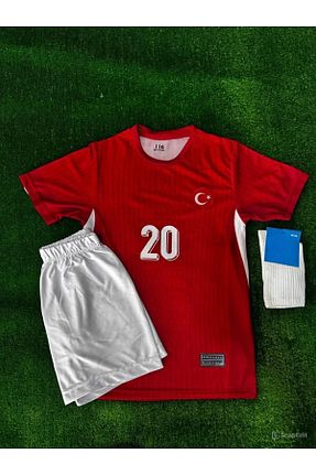 لباس فرم ورزشی رنگی بچه گانه فوتبال Lion Spor - کد 853867264