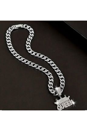گردنبند جواهر زنانه فلزی La Saade - کد 856539119