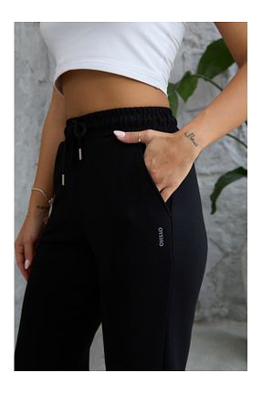 شلوار مشکی زنانه پارچه Elif Özbey Butik - کد 856548723