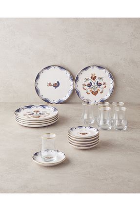 ست پذیرائی سرمه ای سرامیک English Home - کد 852098685