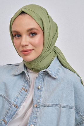 شال سبز زنانه ویسکون Şalland - کد 856609320