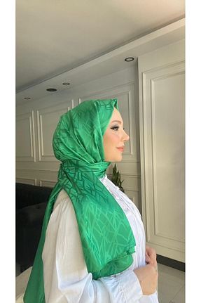 شال سبز زنانه ویسکون Butik - کد 856337764