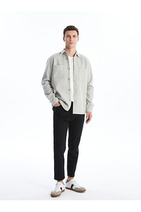 شلوار مشکی مردانه پنبه ای LC Waikiki - کد 856650531