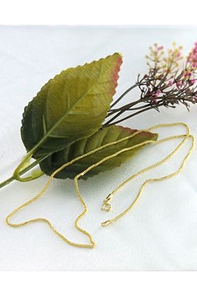گردنبند طلا طلائی زنانه 14 عیار VeraDesignGold - کد 127506910