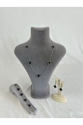 ست استیل زنانه استیل ضد زنگ Uzay Accessories - کد 854228789