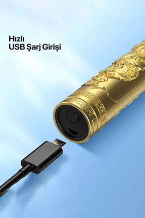 ماشین اصلاح صورت زرد Şarjlı WENTER - کد 856655560