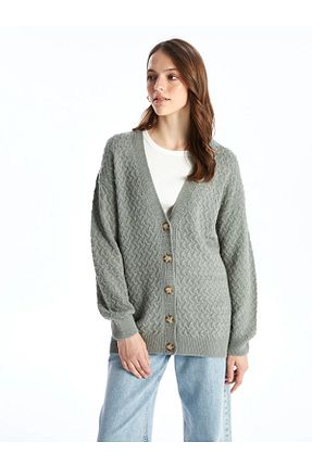رویه سبز زنانه اکریلیک - پلی استر LC Waikiki - کد 856745770
