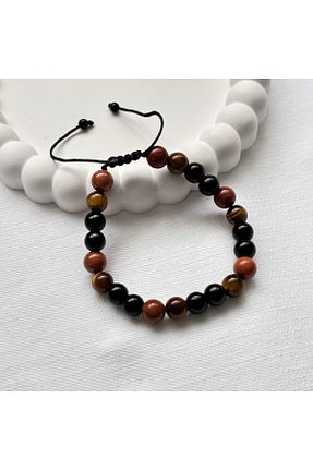 دستبند جواهر رنگی مردانه سنگ طبیعی Artaril - کد 856754569