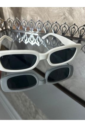 عینک آفتابی سفید زنانه UV400 Egeden - کد 856770216