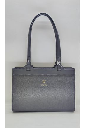 کیف دستی طوسی زنانه سایز متوسط valentina victoria - کد 856773438