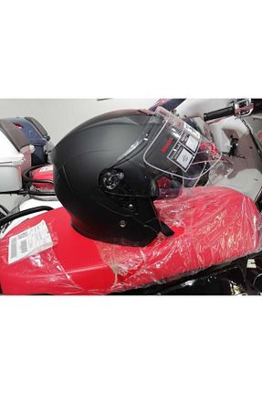 کلاه ایمنی موتور سواری مشکی Açık Kasklar JK20 - کد 334049004