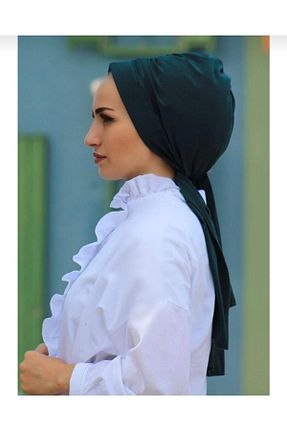 روسری سبز ساده Ayselcehobi - کد 346395289