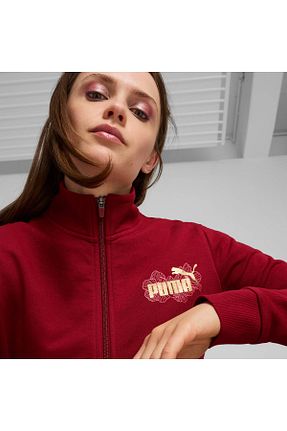 سوئیشرت اسپرت قرمز زنانه رگولار Puma - کد 856824532