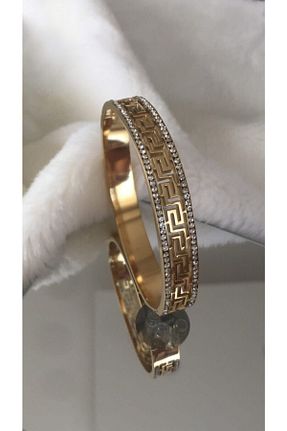 دستبند استیل (فولاد) طلائی زنانه استیل (فولاد) Enna - کد 117458932