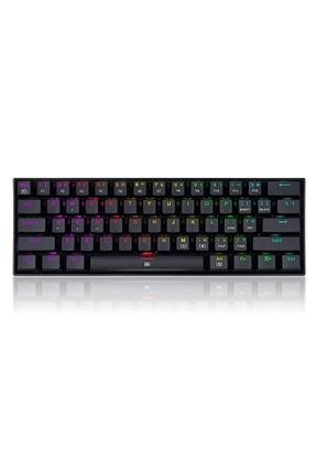 کیبورد گیمر مشکی REDRAGON - کد 855229706