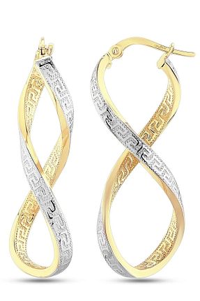 گوشواره طلا زرد زنانه 14 عیار MOOM MÜCEVHERAT - کد 148559659