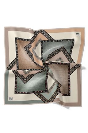 روسری رنگی پلی استر Levidor - کد 856868708