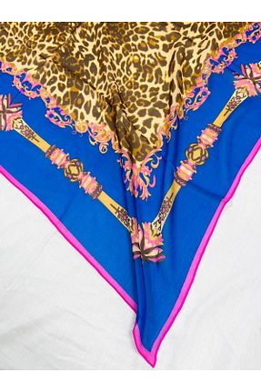 روسری آبی İpek Tivil AWAM SILK - کد 760589762
