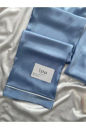 ست لباس راحتی آبی زنانه ساده Lena Homewears - کد 848840348