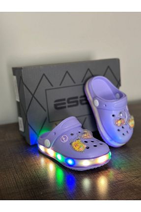دمپائی بنفش بچه گانه پاشنه تخت Esem - کد 846991787