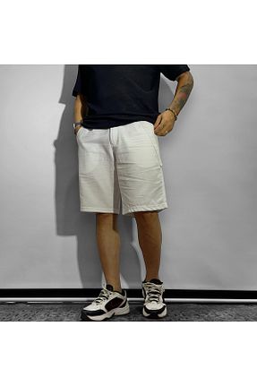 شلوارک و برمودا سفید مردانه Relaxed higo - کد 856932113