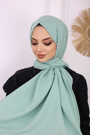 شال سبز زنانه پنبه ای HAR-UM Ticaret - کد 372193394